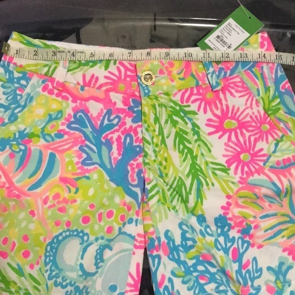Lilly Pulitzer Jayne short "Lovers Coral" size 00 - Picture 5 of 5